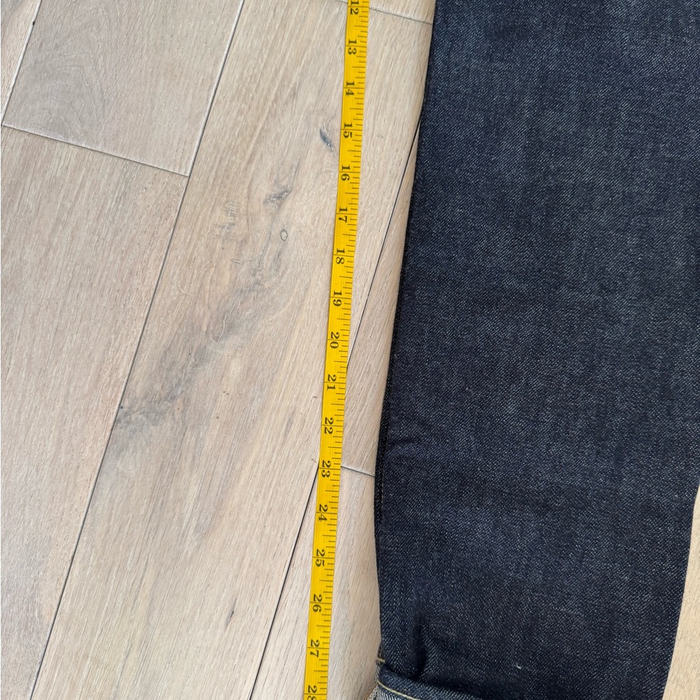 Momotaro Dark Indigo Slim Straight Jeans - Picture 11 of 11